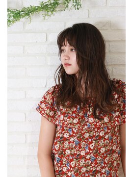 ヘアリゾートユア 新大久保店(hair resort YuA) ミディアムスタイル