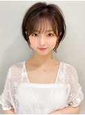 LallYou　錦糸町　韓国レイヤーカットミルクティーブラウン