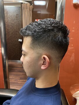 ヒロギンザ 新橋日比谷口店(HIRO GINZA) 濡れパンスキンフェード　新橋/日比谷/内幸町/理容室