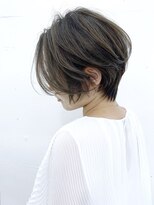 ラエティス(Laetus)&nbsp;30代40代50代人気/前下がり大人ショートボブ/ナチュラル縮毛矯正