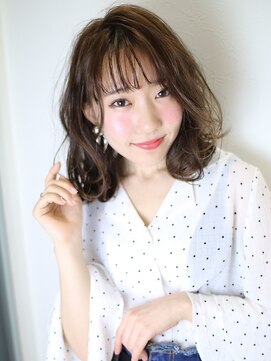 アエル キセラ川西(aeru) 【aeru】大人な雰囲気のセミディスタイル
