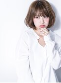 オリーブグレージュひし形シルエットミニボブv浦和20代30代40代