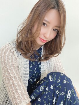 ルービック 難波(Rubik's) エアリーミディ大人かわいいモテ髪