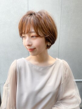 マイラ 銀座(myla) 【佐伯】どこから見ても美シルエット　色気ショート