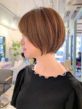 ロンド 表参道店(Lond) Lond表参道【伊杏】小顔レイヤー丸みショート