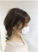 ウルフカット×ベージュインナーカラー☆荻窪 arc