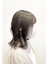 カーサインフィニテイ Hair Design caRsa INFINITY 韓国風レイヤー　ミルクティーベージュ