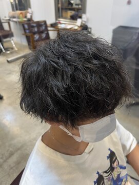 リドルヘアー 黒磯店(Riddle HAIR) ツイストスパイラル　マッシュスタイル