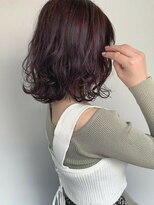 ロウバイレボ 柏(lou by revo)&nbsp;前髪/イヤリングカラー/イメチェン/ラベンダーカラー[柏/柏駅]