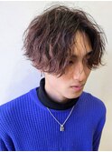 波巻きダウンパーマ