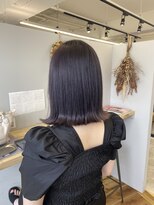 リジー(Litzy) ぱつっと外ハネボブ【三國麗奈】