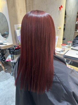 ヘアーソート(hair sort) サラツヤピンクカラー◎