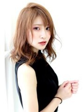 ラフィスヘアー シン 大分店(La fith hair SHIN) 【La fith】 トレンドミディアムスタイル