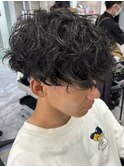 シャドウパーマスパイラルパーマ