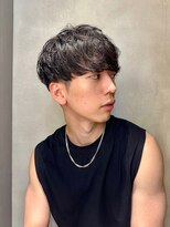 ロンドアンメゾン 原宿(Lond un Maison.)&nbsp;【吉田智哉】メンズパーマ、メンズセンターパート、7:3パート