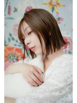 ハルハナ(haruhana) 切りっぱなしヘアー