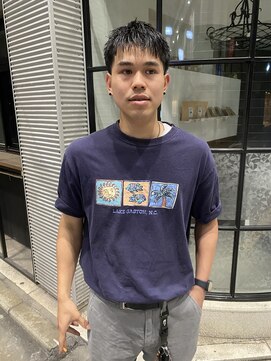 ハイセンス(HISENSE) ダークアッシュニュアンスパーマウルフベリーショート　【GIA】