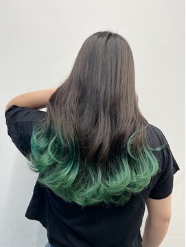 アライブ キチジョウジ(ALIVE Kichijoji) 【ALIVE吉祥寺】オリーブベージュグラデーションカラー