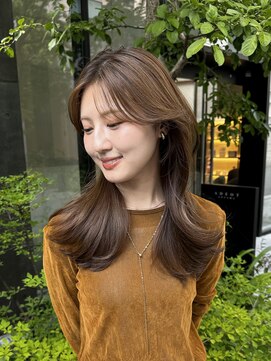 ラボヌールヘアーリアン 川越店(La Bonheur hair Lien) 韓国風くびれヘア♪