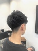 メンズ/アップバングショート/ショート/ツーブロック/刈り上げ
