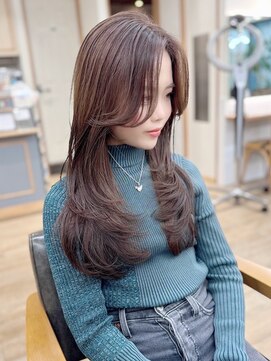 ネオリーブ クーロ(Neolive curro) 韓国前髪顔周り×似合わせカット　フェイスレイヤー