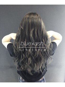 アンジェ(Ange) アッシュ、インナー、ハイライト、エクステ、グラデーション