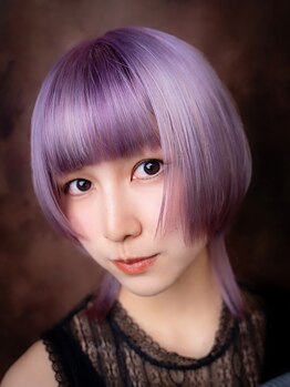 ループフォーヘアー(Loop for hair)の写真/《イルミナ》《グラデーション》《バイヤージュ》が大好評＊最旬カラーで透明感×光輝く艶感でよりお洒落に
