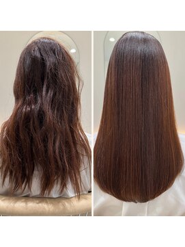 美髪サロン【MUSEミューズ熱田】　髪質改善ヘアスタイル