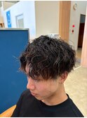 波巻き×スパイラルミックスパーマ