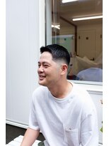 パストアンドニュー(past and new) フェザーアップ クロップ スキンフェード