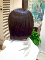 ビューティーサロン タナカ アトレ亀戸店(Beauty Salon TANAKA)&nbsp;ツヤ感前下がりボブ