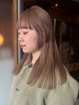 パーク(PAAQ) 【paaqイズミ】ベージュカラー/ヘーゼルベージュ/ブリーチカラー