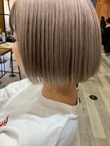 ブリックバイブレイス 千葉 千葉中央(brick by brace)&nbsp;千葉駅/着物ヘア/大人ガーリー/ダークアッシュ/似合わせカット