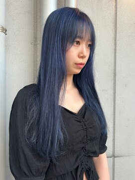 ヘアーデザイン シュシュ(hair design Chou Chou by Yone) 大人かわいいブルージュ/ネイビーカラー☆