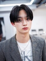 アンサー 原宿(ANSWER)&nbsp;メンズ髪質改善縮毛矯正シースルーセンターパート韓流ヘア