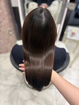 パーマ落としラボ アピッシュ 銀座(apish)&nbsp;パーマ落とし艶髪美髪改善ナチュラルストレート髪質改善