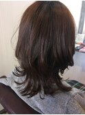 カジュアルミディアムウルフ