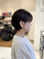 フゾンカウチ(fuzon kauti) ワンホンレイヤー/ミルクティーブロンド/ダークブルー/北池袋