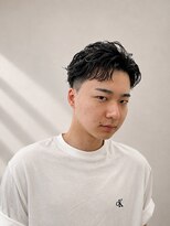 メンズファースト(men's FIRST)&nbsp;フェザーショート／シースルーマッシュ／ショートセンターパート