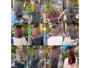 ポポニコ(poponico)の写真/髪に優しい低ダメージな白髪染め&透明感カラー！ナチュラルカラーで理想を叶える☆