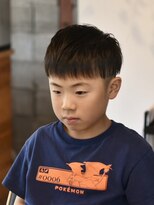 リム メンズヘア(LIM men's hair)&nbsp;束感キッズマッシュ【倉敷キッズカット/メンズカット専門店】
