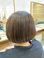 ストーリアエフ 郷東店(storia.f) ボブ 明るい白髪染め