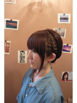 ルーネラパン(LUNELAPIN) アップスタイル