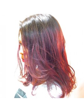 ドロシー(dorothy) グレイアッシュ~ピンクバイオレット グラデーション