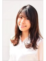 ノア ヘアメイク(Noa hair make)&nbsp;■うるつやストレート、フェザーロング♪アッシュブラウン♪