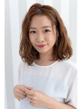 ビセル バイ シータ 川越店(becel by THETA) ゆるふわミディアムスタイル