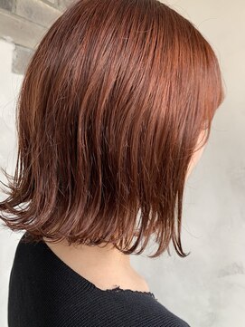 アルモヘアヴォーグ 静岡(ALMO hair VOGUE) 【ALMO】アプリコットオレンジ