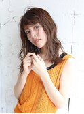 ほの甘ヘルシー×フォギーベージュ×ほつれウェーブ