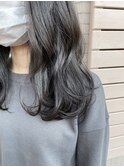 ロング×ダークグレー3