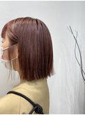 ぱつっとボブ